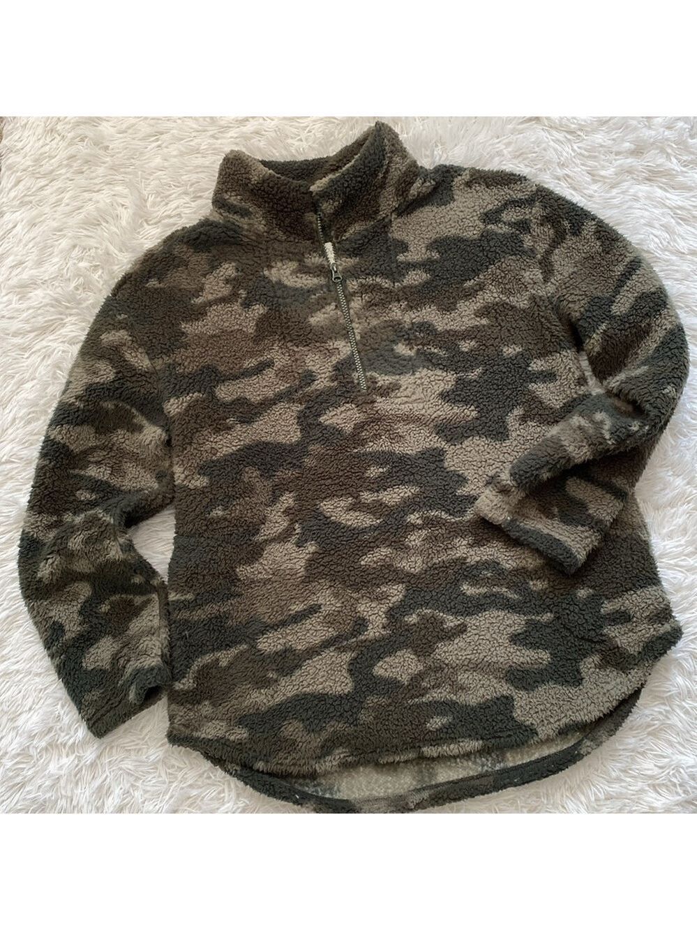 Kookaburra by UGG army fleece 1/4 zip pullover